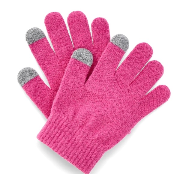 Wonder Nation Girls Pom Hat and Glove Set, 2-Piece Set - Picture 3 of 3